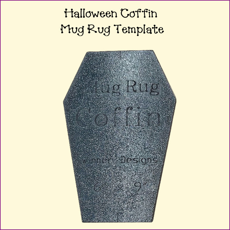 Halloween Coffin Templates