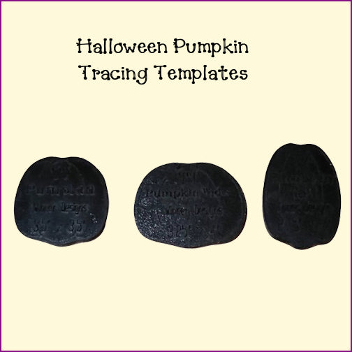Halloween Fall Tracing Template Set