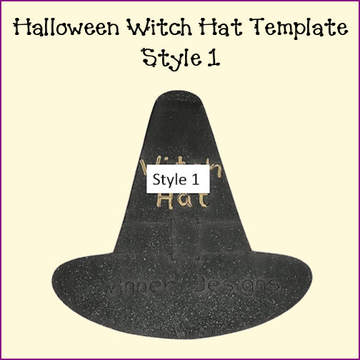 Halloween Witch Hat Templates