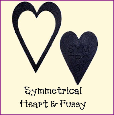 Heart Templates - Symmetrical