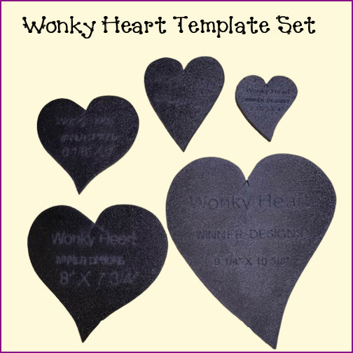Heart Templates - Wonky