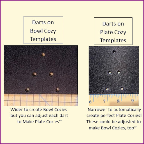 Microwave Plate Cozy Templates