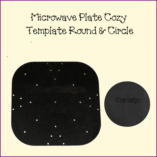 Microwave Plate Cozy Templates