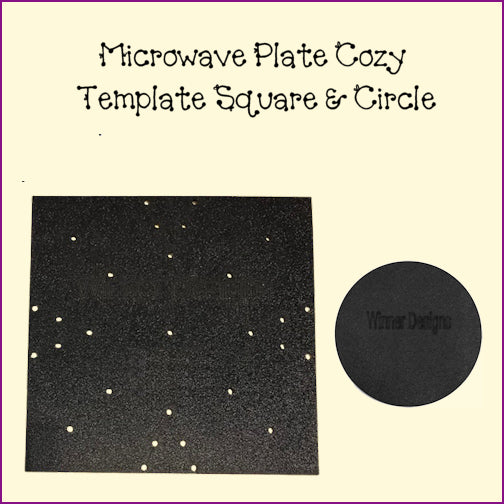 Microwave Plate Cozy Templates