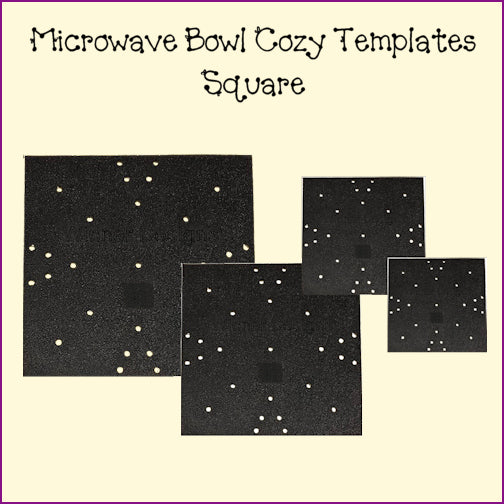 Microwave Bowl Cozy Bundles Round or Square