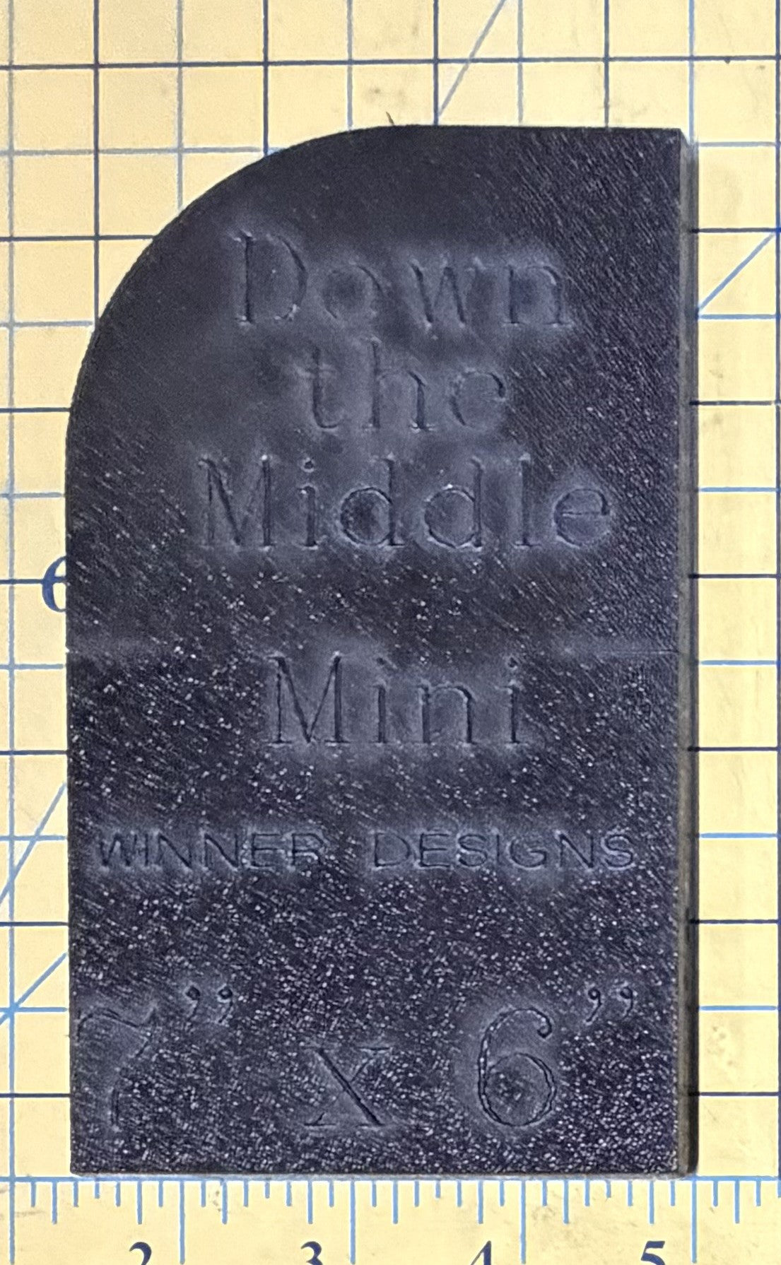 Down the Middle -2 sizes: Pencil Case or Travel Hand Sanitizer Case