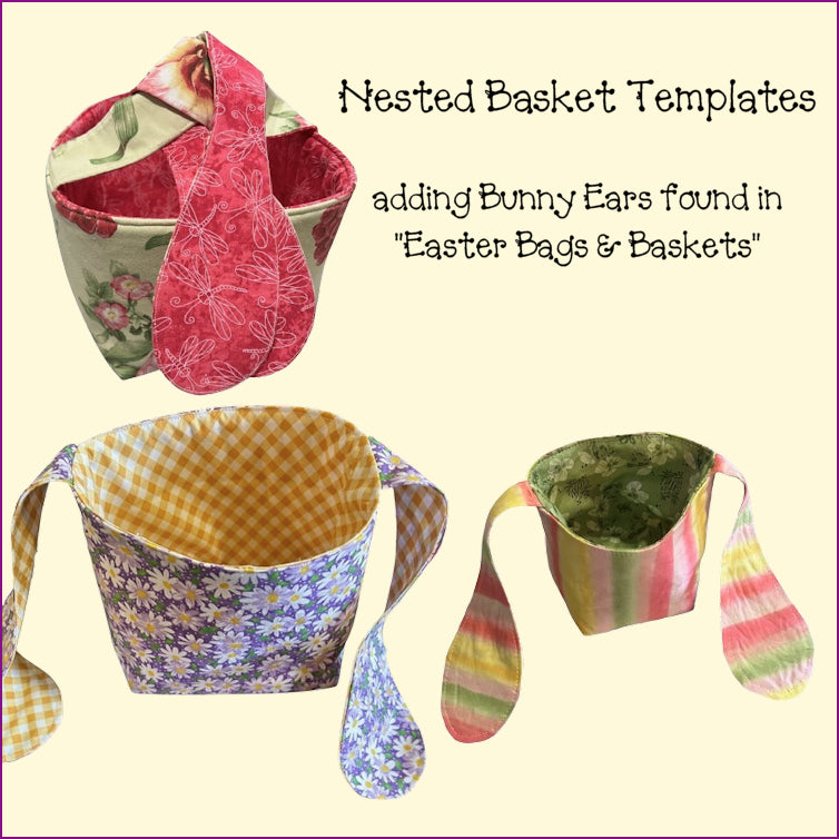 Nested Basket Templates - Full & Half Templates