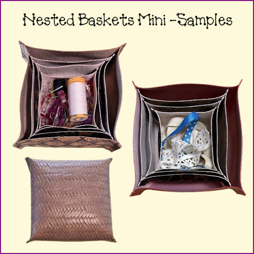 Nested Baskets Mini Templates