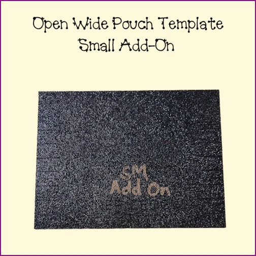 Open Wide Pouch Templates