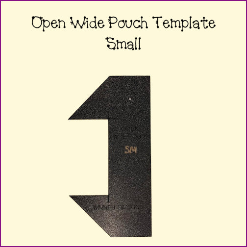 Open Wide Pouch Templates