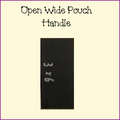 Open Wide Pouch Templates