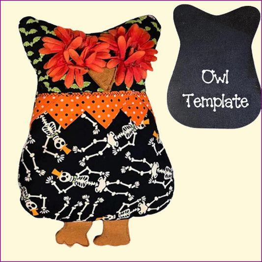 Owl Template, Owl Taggie Toy Kit