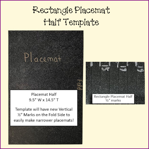 Placemats, Mug Rugs, Coasters - Rectangle