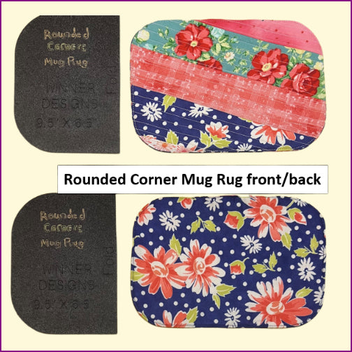 Placemats, Mug Rugs, Coasters - Angled/Round Corners