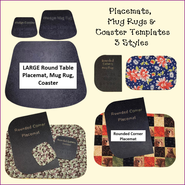 Placemats, Mug Rugs, Coasters