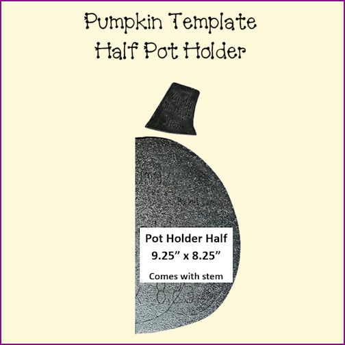 Pumpkin Templates - Coasters, Mug Rugs, Placemats