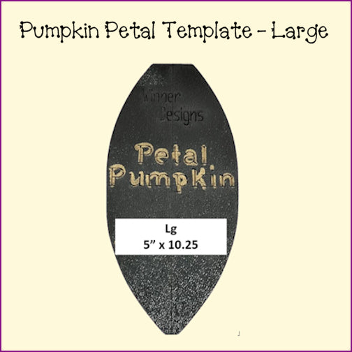 Pumpkin Petal Templates