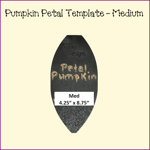 Pumpkin Petal Templates