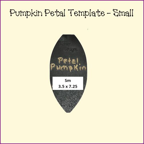 Pumpkin Petal Templates