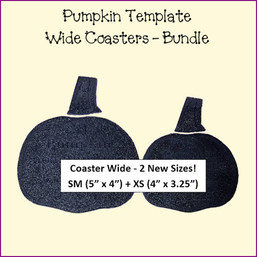 Pumpkin Templates - Coasters, Mug Rugs, Placemats