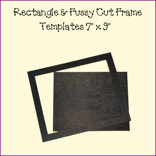 Rectangles & Fussy Cut Templates & Projects