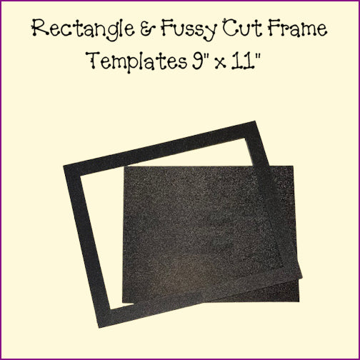 Rectangles & Fussy Cut Templates & Projects
