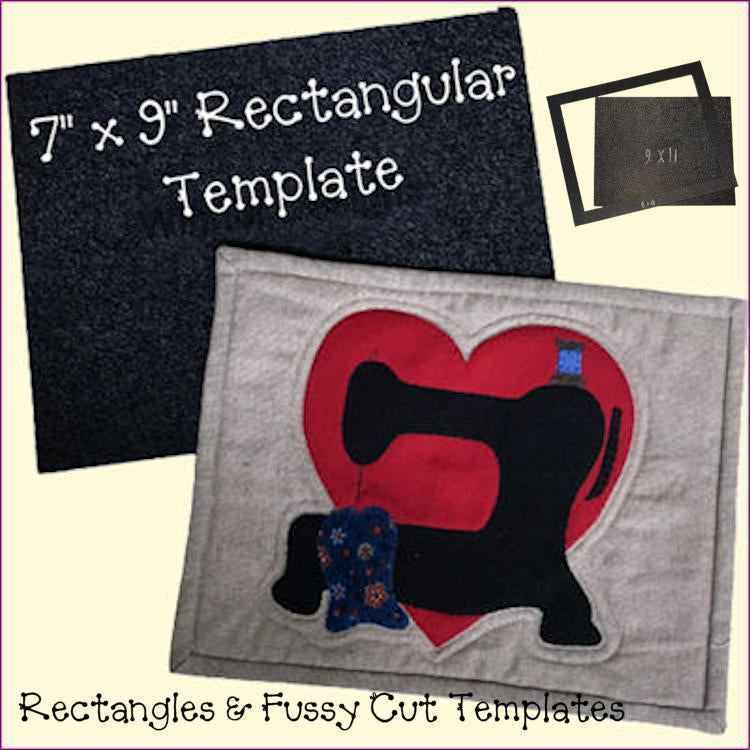 Rectangles & Fussy Cut Frame Templates