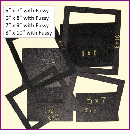 Rectangles & Fussy Cut Templates & Projects