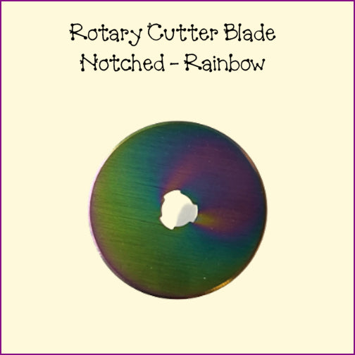 Rotary Cutter Blades - Round & Notched Centers