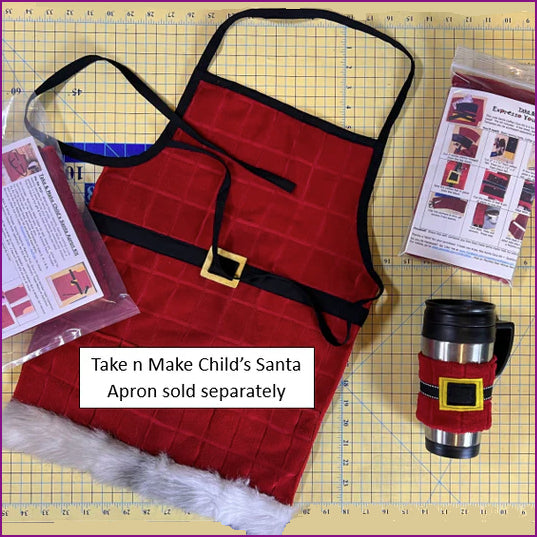 Child's Santa Apron - Take-n-Make