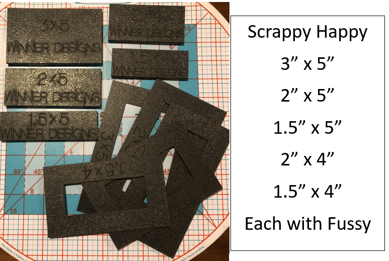 Rectangles & Fussy Cut Frame Templates
