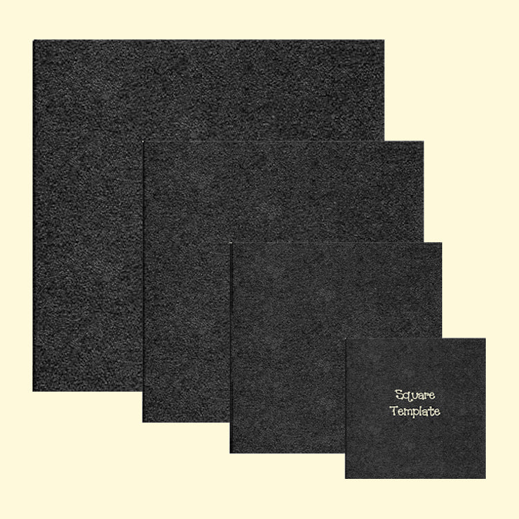 Square Templates & Fussy Cut Frames - 2" to 21"