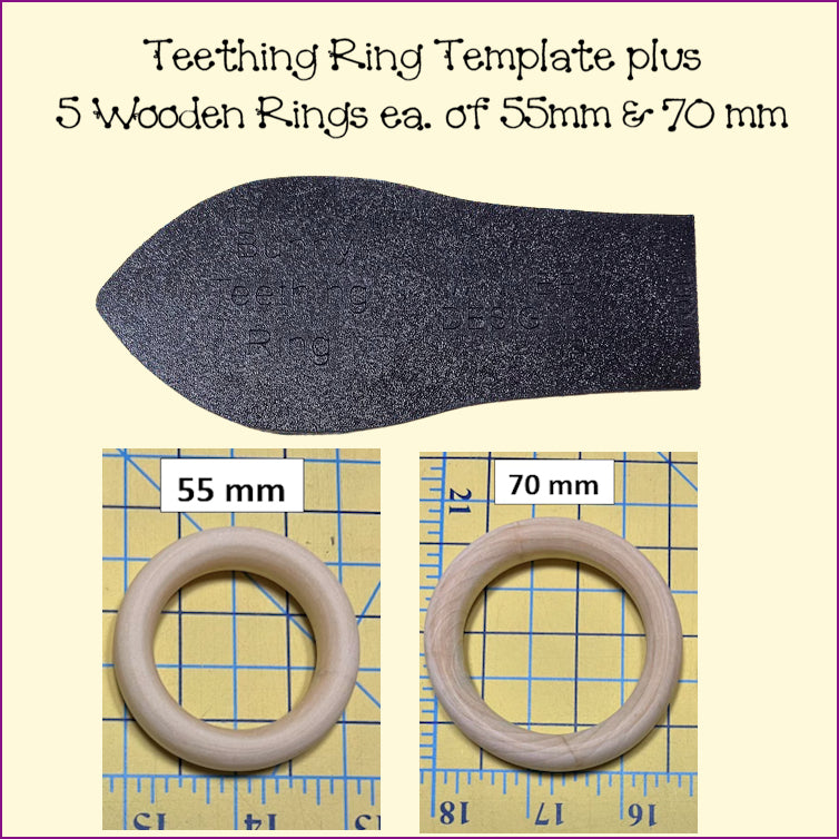Baby Teething Ring Template