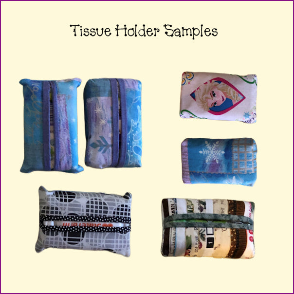 Tissue Holder, Fussy Cut Frame, Pocket Template