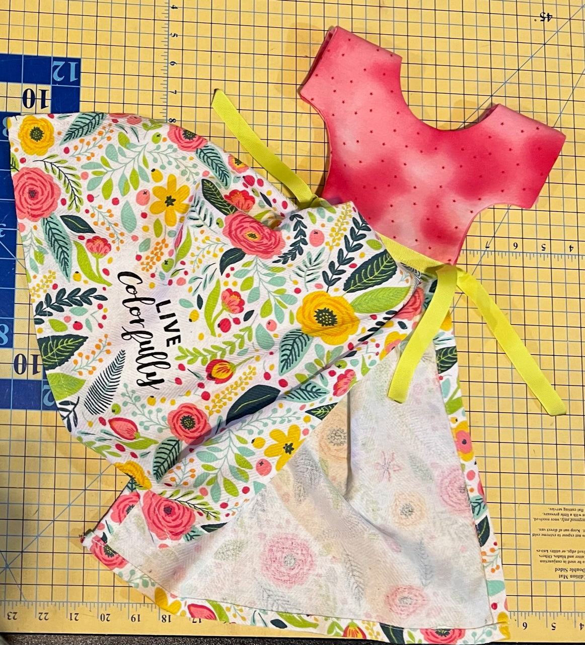 Towel Topper Dress Template - V1 Oops!