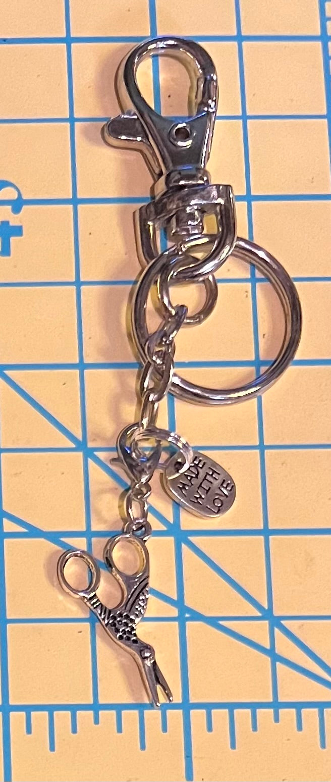 Dangles: Hardware Swivel Clip/Key Chain: Sew/Quilt