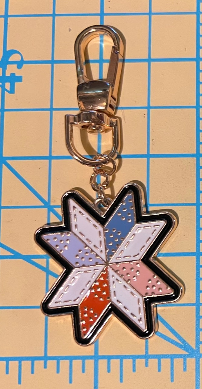 Dangles: Hardware Swivel Clip/Key Chain: Sew/Quilt