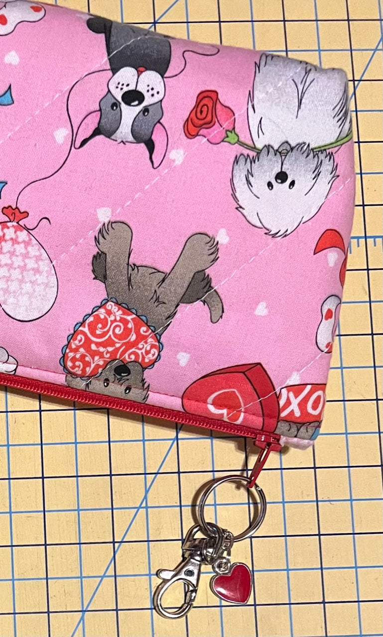 Dangles: Hardware Swivel Clip/Key Chain: Hearts