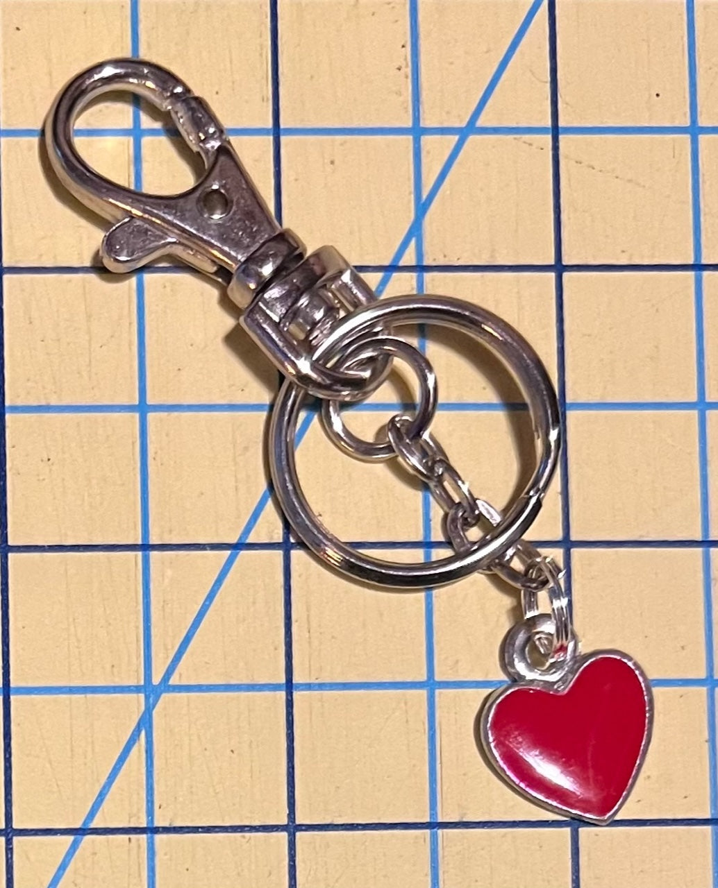 Dangles: Hardware Swivel Clip/Key Chain: Hearts