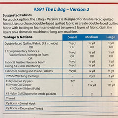 Box Bag 2 Templates, 1 Fussy Cut Frame Bundle plus L Bag Pattern Version 2