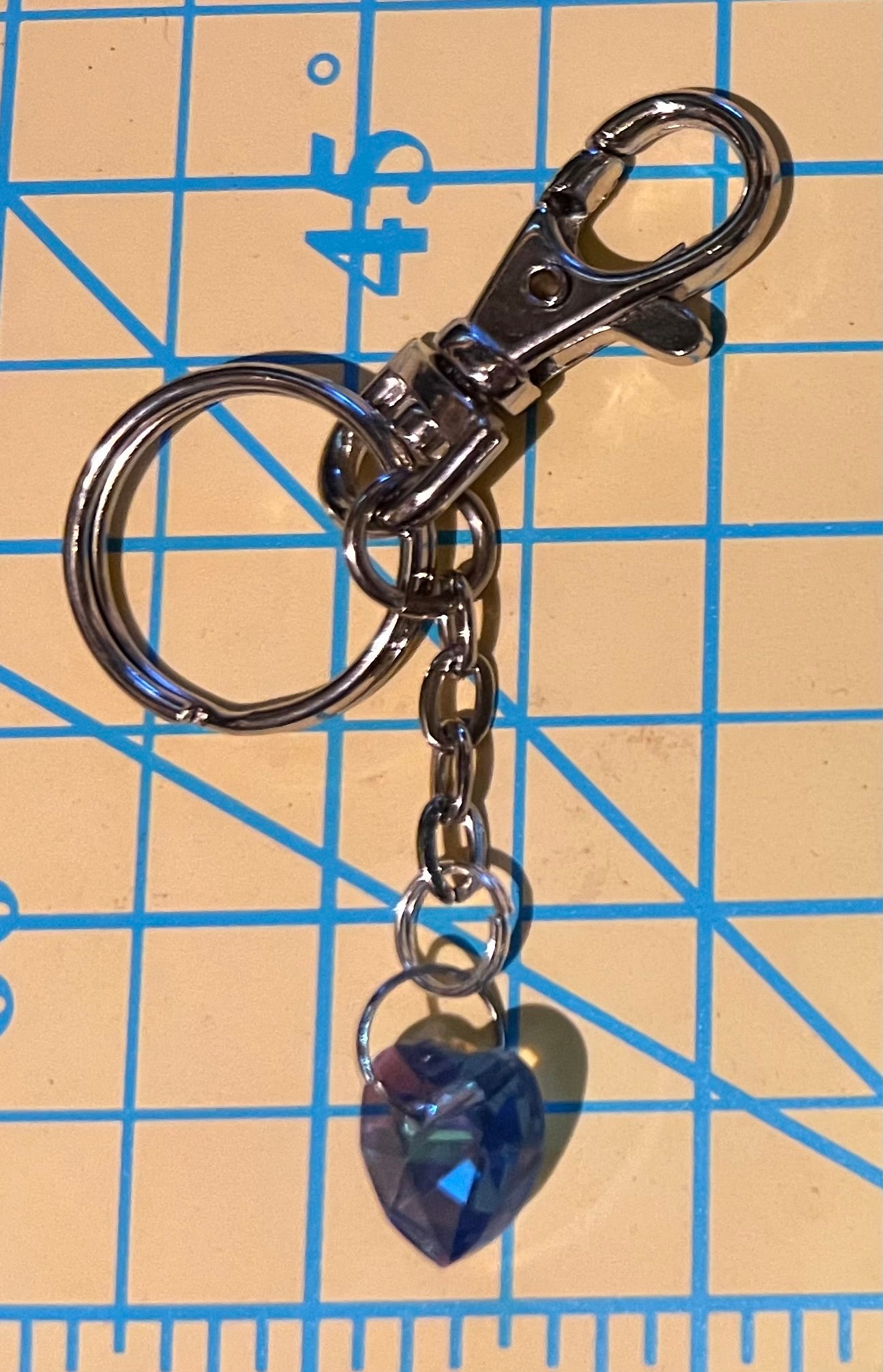 Dangles: Hardware Swivel Clip/Key Chain: Hearts