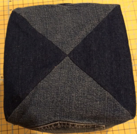 Towel Topper Template - Box Bag
