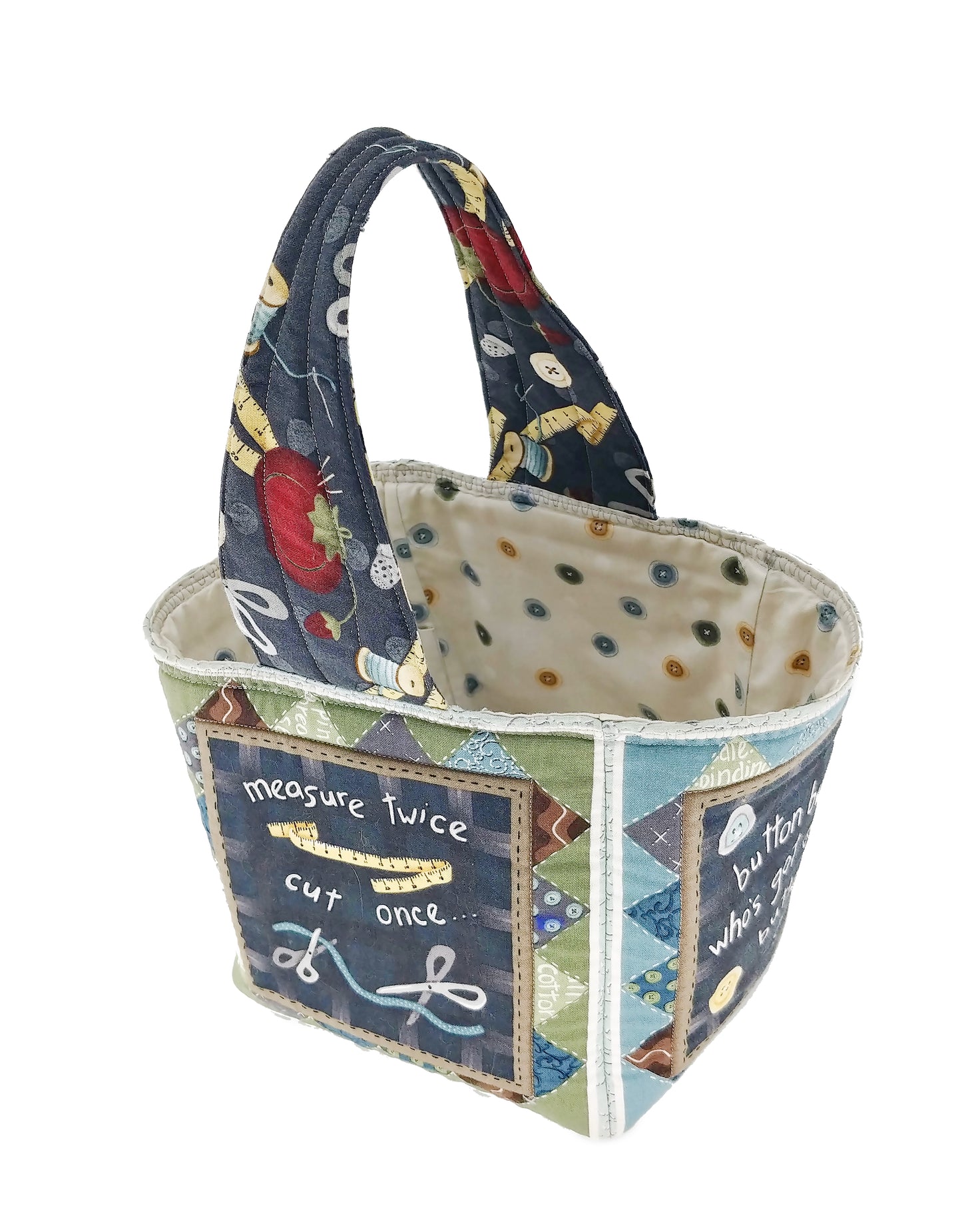 Towel Topper Template - Box Bag