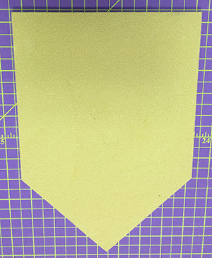 Towel Topper Template - Box Bag