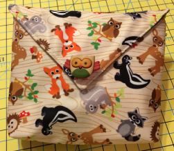 Towel Topper Template - Box Bag
