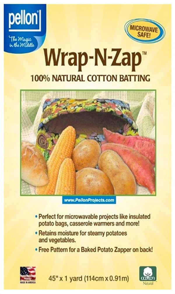 Wrap n Zap Batting & 100% Cotton Thread