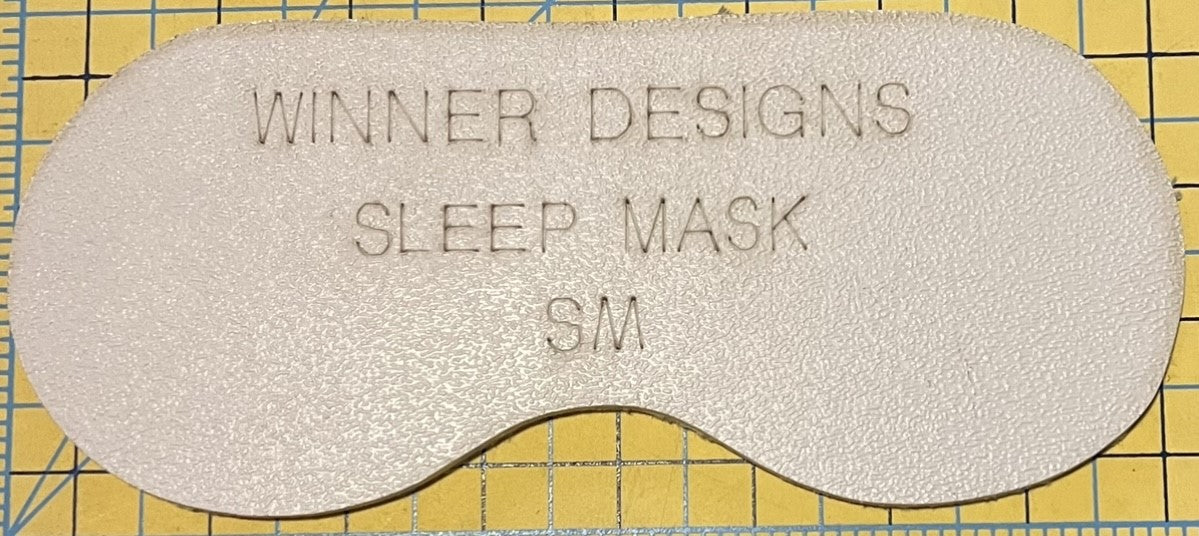 Sleep Mask Templates