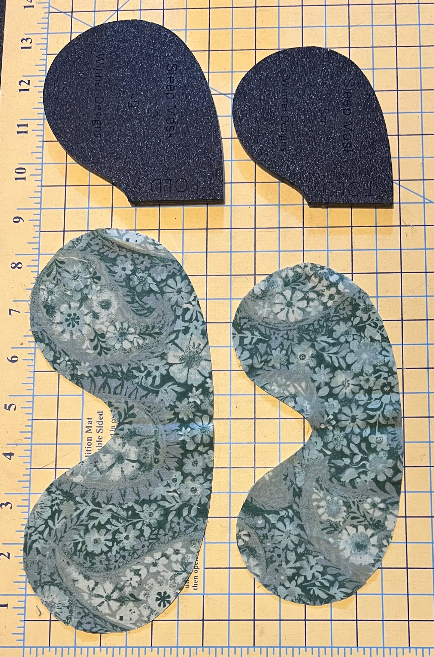 Sleep Mask Templates