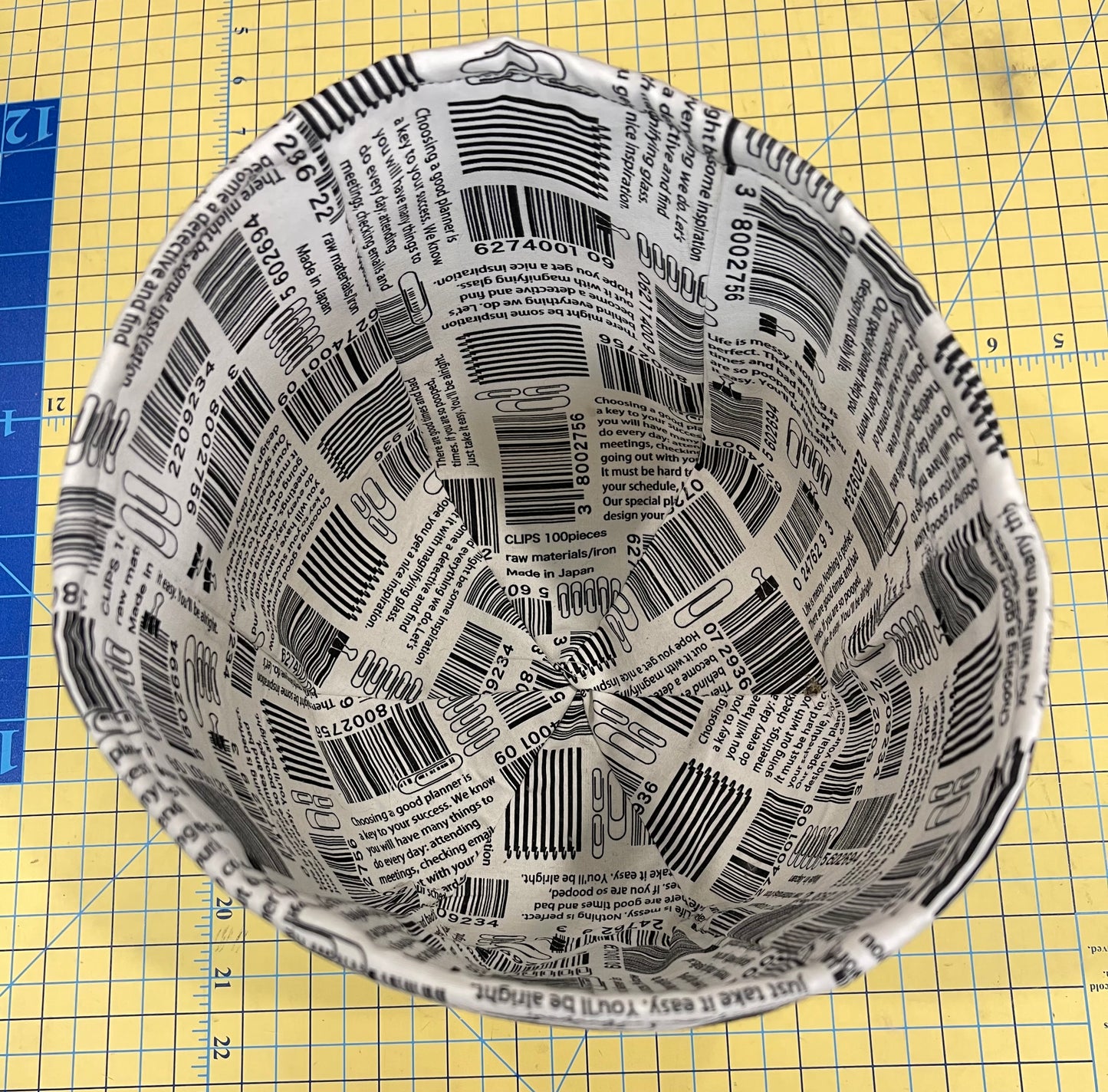 Box Bag Template - 6-sided Long