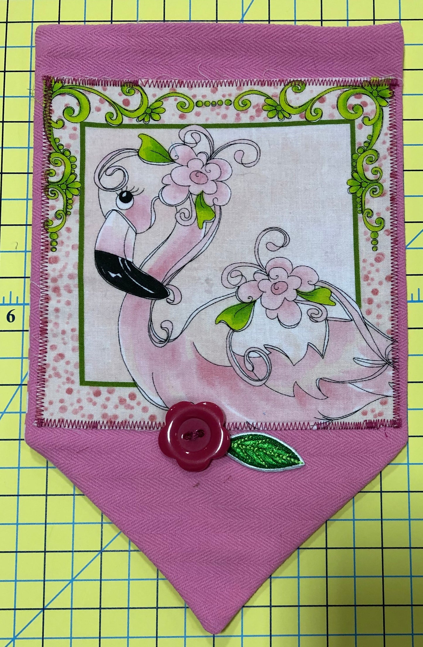 Towel Topper Template - Box Bag